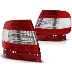 FEUX ARRIÈRE LED ROUGE BLANC pour AUDI A4 11.94-09.00