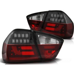 Feux arrière LED BAR rouge blanc noir pour BMW E90 03.05-08.08