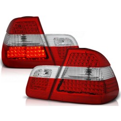 Feux arrière LED rouge blanc pour BMW E46 05.98-08.01 berline