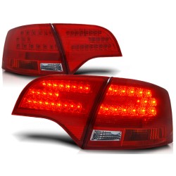 Feux arrière LED rouge blanc pour AUDI A4 B7 11.04-03.08 AVANT
