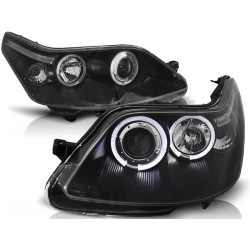 Phares CITROEN C4 04-10 ANGEL EYES NOIR