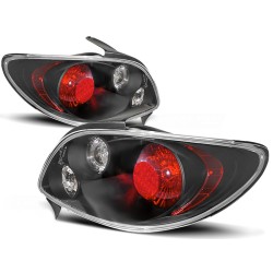 Feux arrière PEUGEOT 206 10.98- NOIR