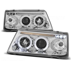 Phares PEUGEOT 205 09.83-10.96 ANGEL EYES CHROME