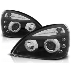 Phares RENAULT CLIO II 06.01-09.05 ANGEL EYES NOIR