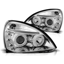 Phares RENAULT CLIO II 06.01-09.05 ANGEL EYES CHROME