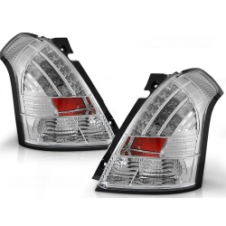 Feux arrière SUZUKI SWIFT 05.05-10 LED CHROME