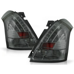 Feux arrière SUZUKI SWIFT 05.05-10 LED FUMÉ
