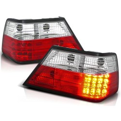 FEUX ARRIÈRE LED ROUGE BLANC pour MERCEDES W124 E-KLASA 01.85-06.95