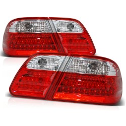 Feux arrière LED rouge blanc pour MERCEDES W210 95-03.02