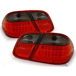 Feux arrière LED rouge fumé pour MERCEDES W208 CLK 03.97-04.02