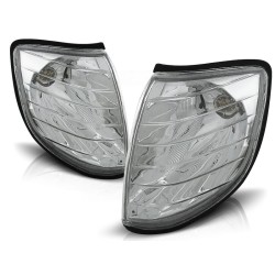 Clignotants avant chromés pour Mercedes W140 S-Klasa 03.91-10.98