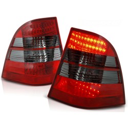Feux arrière LED rouge fumé pour MERCEDES W163 ML M-KLASA 03.98-05