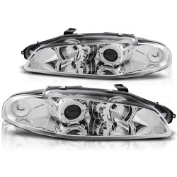 Phares MITSUBISHI ECLIPSE 97-12.98 ANGEL EYES CHROME