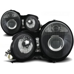 Phares noirs pour MERCEDES W210 E-KLASA 95-05.99