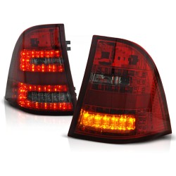 Feux arrière LED rouge fumé pour MERCEDES W163 ML M-KLASA 03.98-05