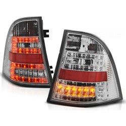 Feux arrière LED chromés pour MERCEDES W163 ML M-KLASA 03.98-05