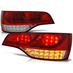 Feux arrière LED rouge blanc pour AUDI Q7 06-09