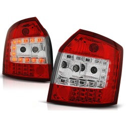 Feux arrière LED rouge blanc pour AUDI A4 10.00-10.04 AVANT
