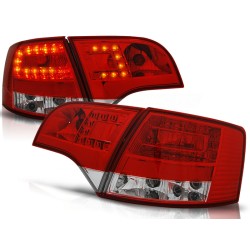 Feux arrière LED rouge blanc pour AUDI A4 B7 11.04-03.08 AVANT