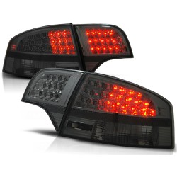 Feux arrière LED fumés pour AUDI A4 B7 11.04-11.07 berline