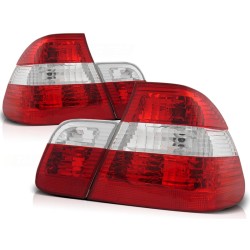Feux arrière rouge blanc pour BMW E46 05.98-08.01 berline