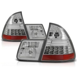 Feux arrière LED chromés pour BMW E46 99-05 Touring