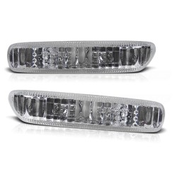 Clignotants latéraux chromés compatibles BMW E46