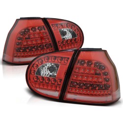 Feux arrière LED rouge blanc pour VW Golf 5 10.03-09