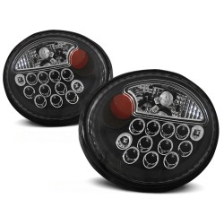 Feux arrière LED noirs compatibles VW New Beetle 10.98-05.05