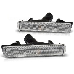Clignotants latéraux blancs compatibles BMW E38 94-01
