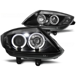 PHARES ANGEL EYES NOIRS pour BMW Z4 E85 E86 02-08