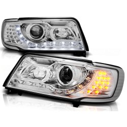 Phares diurnes chromés pour AUDI 100 C4 12.90-06.94