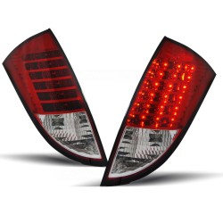 Feux arrière FORD FOCUS 1 HB 98-04 LED ROUGE BLANC SEQ