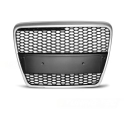 Grille Sport Argent pour AUDI A6 (C6) 04.04-08