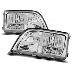 PHARES CHROME pour MERCEDES W140 S-KLASA 03.91-10.98