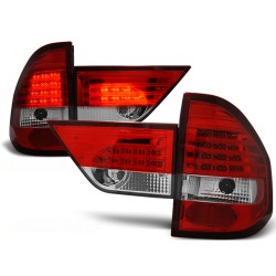 Feux arrière LED rouge blanc pour BMW X3 E83 01.04-06