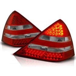 Feux arrière LED rouge blanc pour MERCEDES R170 SLK 04.96-04