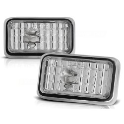 Clignotants latéraux chromés compatibles avec VW Golf I, Golf II, Corrado, Jetta