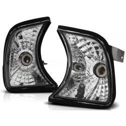 Clignotants avant chromés compatibles avec BMW E34 02.88-12.95