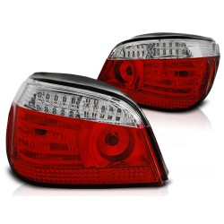 Feux arrière LED rouge blanc pour BMW E60 07.03-07