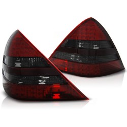 Feux arrière LED rouge fumé pour MERCEDES R170 SLK 04.96-04