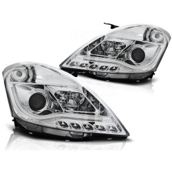 Phares SUZUKI SWIFT V 10-16 TUBE LIGHT CHROME