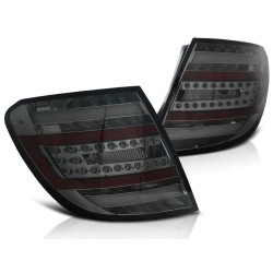 Feux arrière LED BAR fumés pour MERCEDES C-KLASA W204 KOMBI 07-10