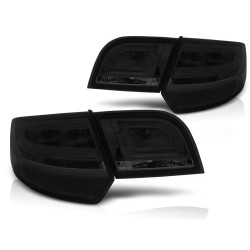 Feux arrière LED fumés pour AUDI A3 8P 04-08 Sportback
