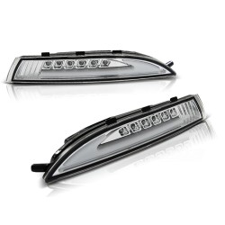 Clignotants avant LED chromés pour VW Scirocco 08-04.14