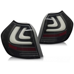 Feux arrière LED BAR fumé noir pour BMW E87 04-08.07
