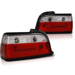 Feux arrière LED BAR rouge blanc pour BMW E36 12.90-08.99 C/C