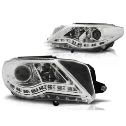 Phares diurnes chromés pour VW Passat 08-12 CC