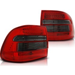 Feux arrière LED rouge fumé pour PORSCHE CAYENNE 02-06