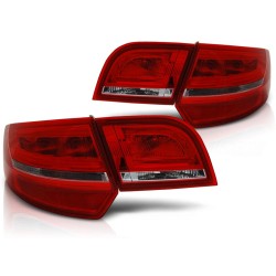 Feux arrière LED rouge blanc pour AUDI A3 8P 04-08 SPORTBACK